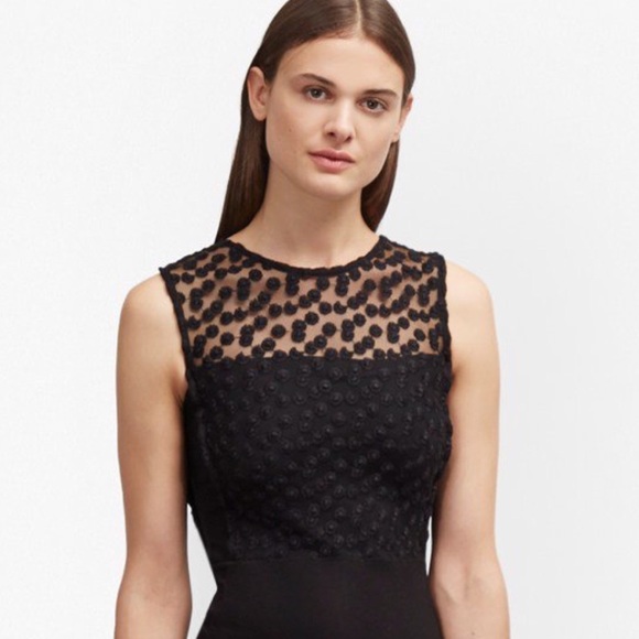 Black Cocktail Dress Size 10 French Connection - Picture 7 of 8